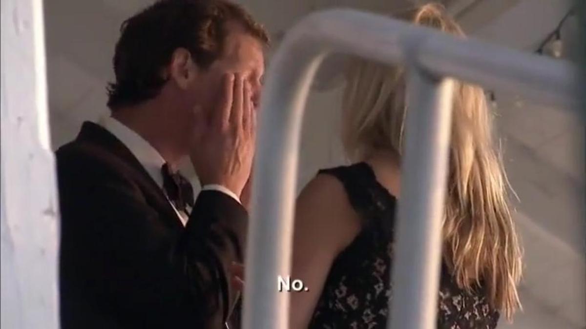 Cast members Lyle Mackenzie and Catherine Cooper ruin the night for everyone during the finale of “Southern Charm Savannah” on Bravo.
