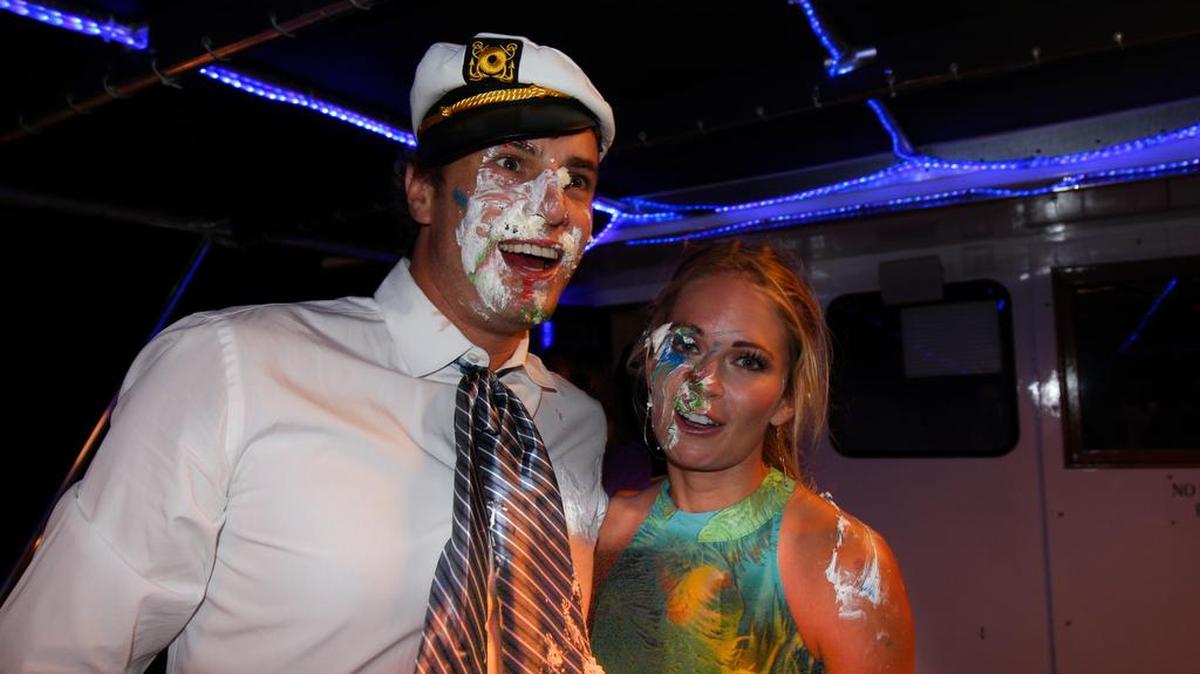 Shep Rose, left, and Cameran Eubanks, pictured here at Shep’s 37th birthday party on “Southern Charm,” and proving to everyone except themselves and probably Cameran’s husband that they are destined to be together. For more behind the scenes photos of Shep’s party, go to YotMe — this page here: http://experience.goyotme.com/exclusive-photos-shep-rose-birthday-southern-charm. If YotMe sounds familiar to you it’s because Shep is an investor and has mentioned it a few times on the show ... and because you’re clearly stalking his Instagram page, you maniacs. (But for everyone else, it’s an IRL social networking app that is described as “LinkedIN with liquor.”)