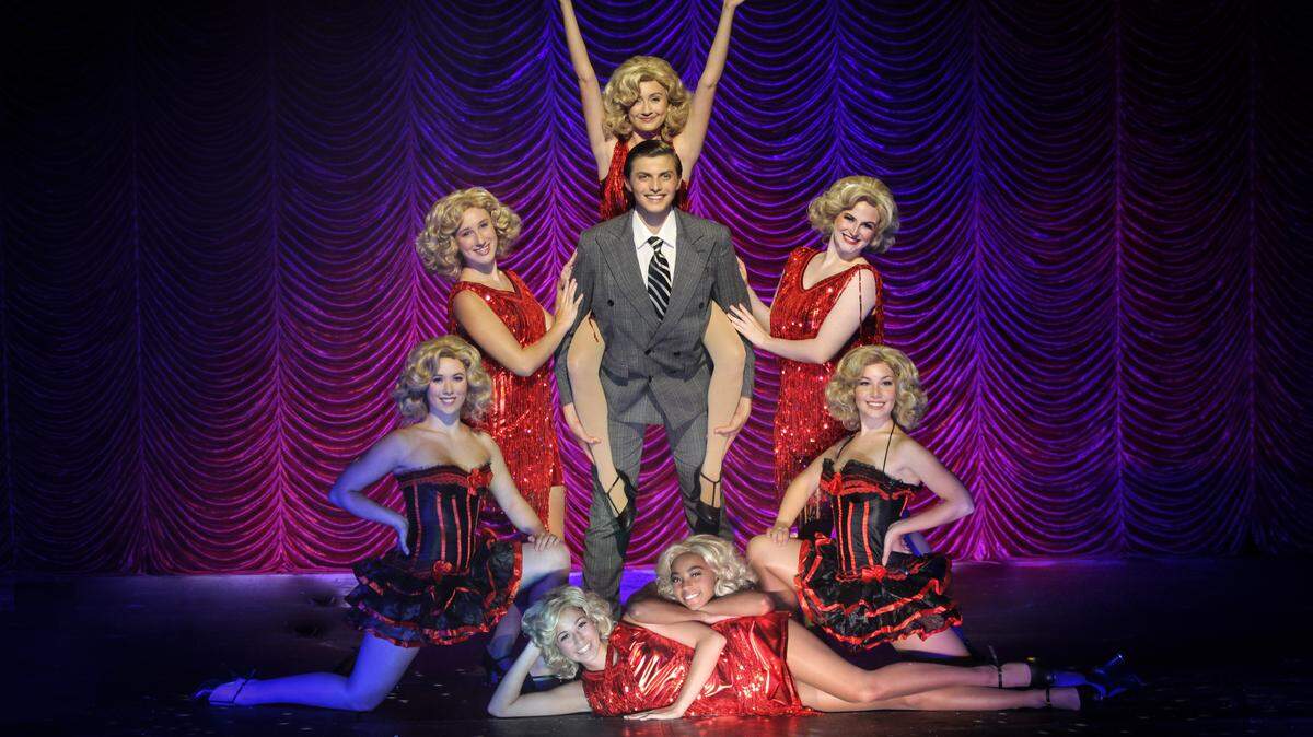 The cast of “Crazy for You,” the musical comedy that opens Friday night, July 30, 2021, at the Seahawk Cultural Center on Hilton Head Island. The show is presented by the Southeastern Summer Theatre Institute, the performing arts summer program for high school students.