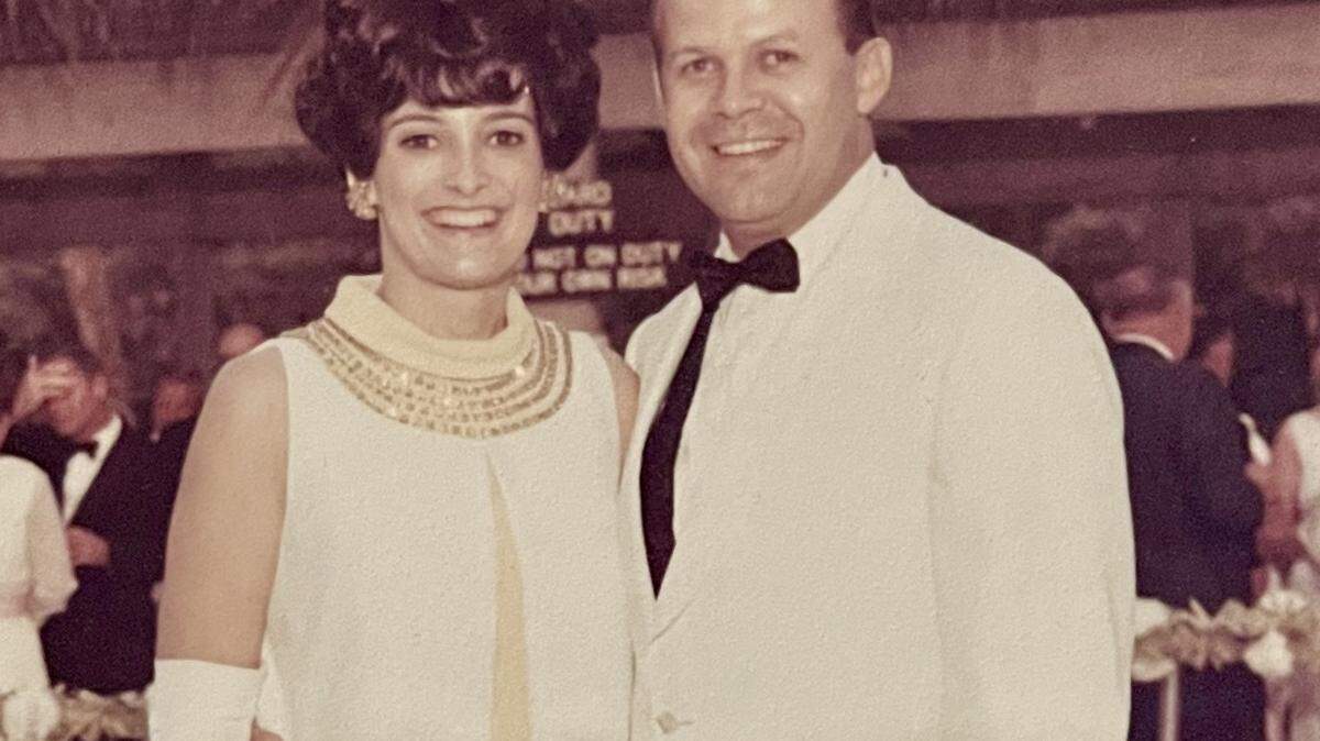 Mary and Charles Fraser at the William Hilton Inn in the 1960s.