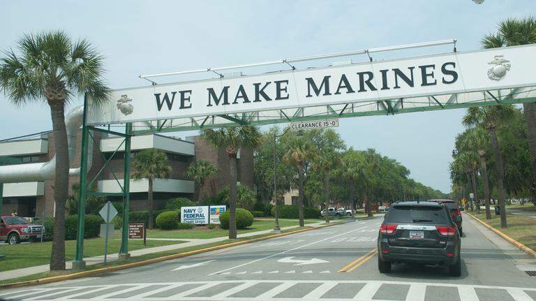 Beaufort Marine recruit arrested at base for outstanding sex crime warrants