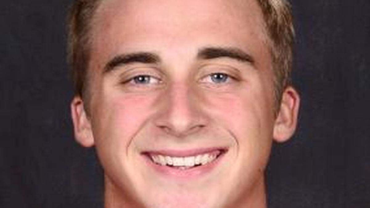 Bucknell tennis player Nick Bybel