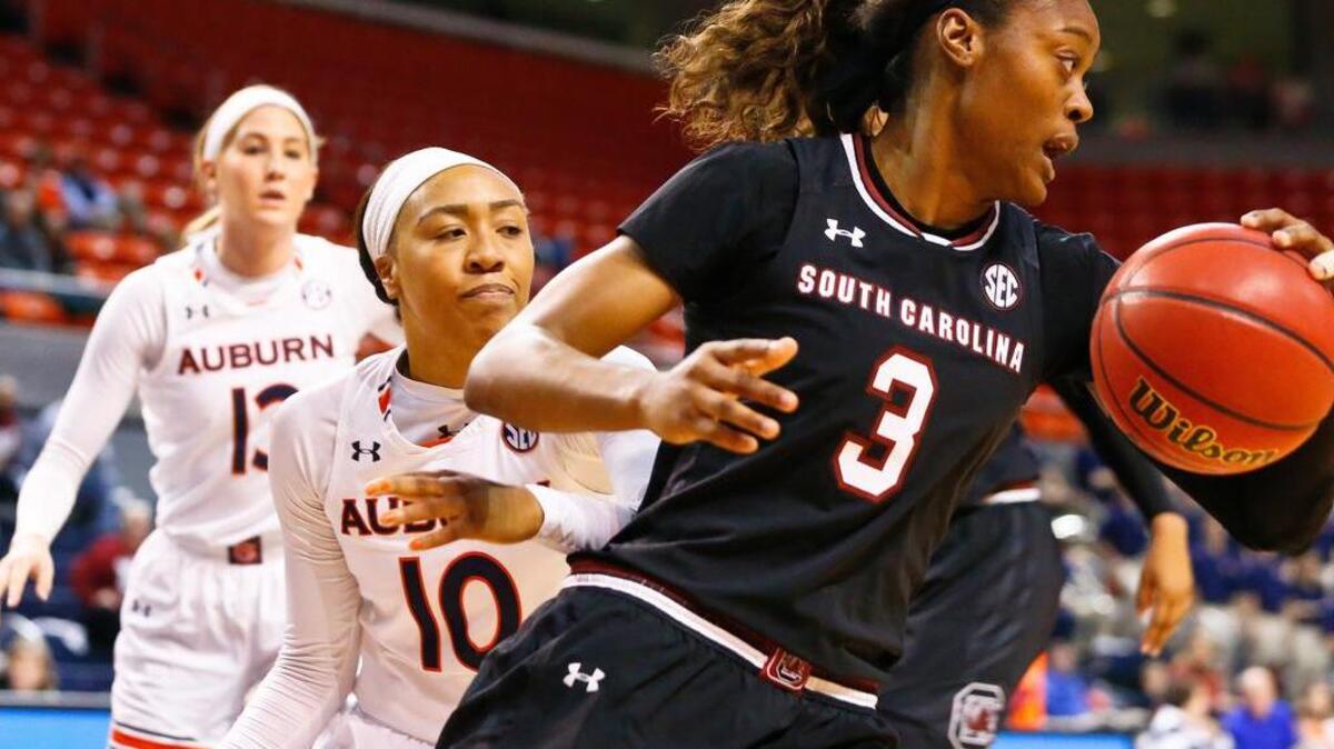 South Carolina guard Kaela Davis
