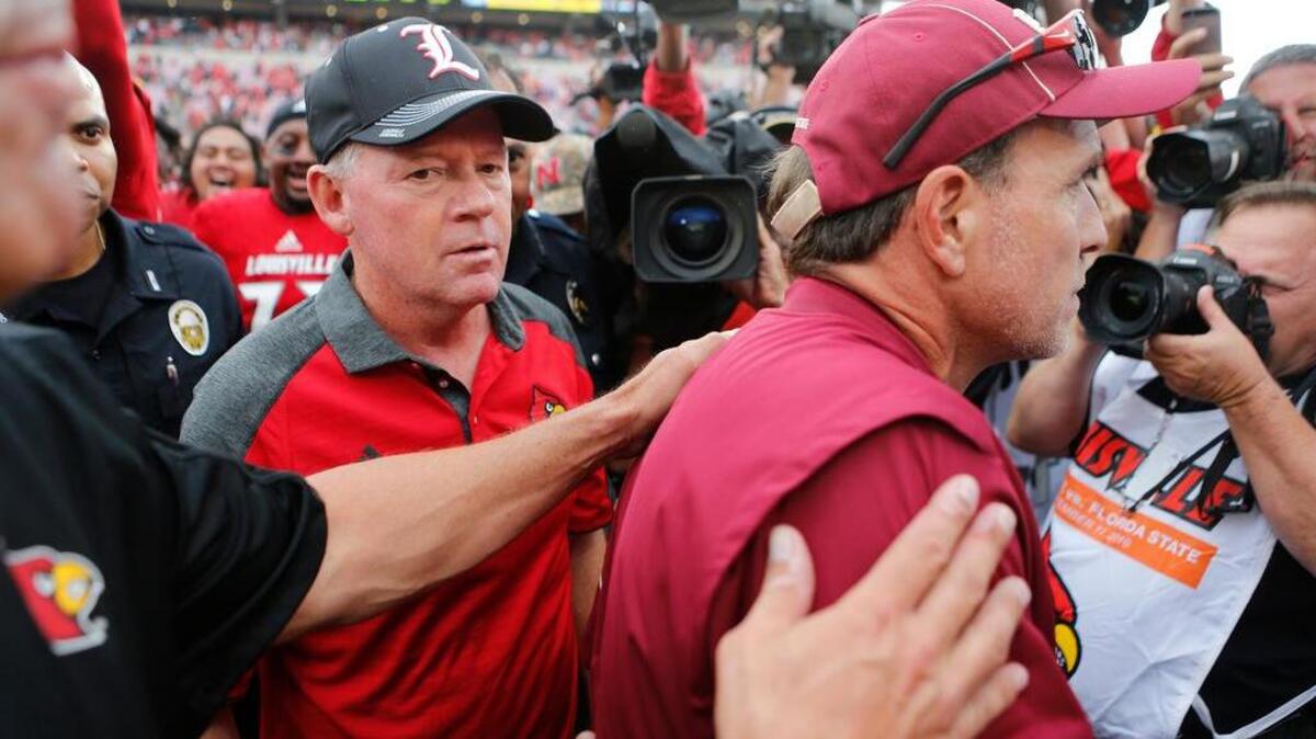 Louisville’s offense is getting all the attention, but Bobby Petrino’s team has had a strong year defensively as well.