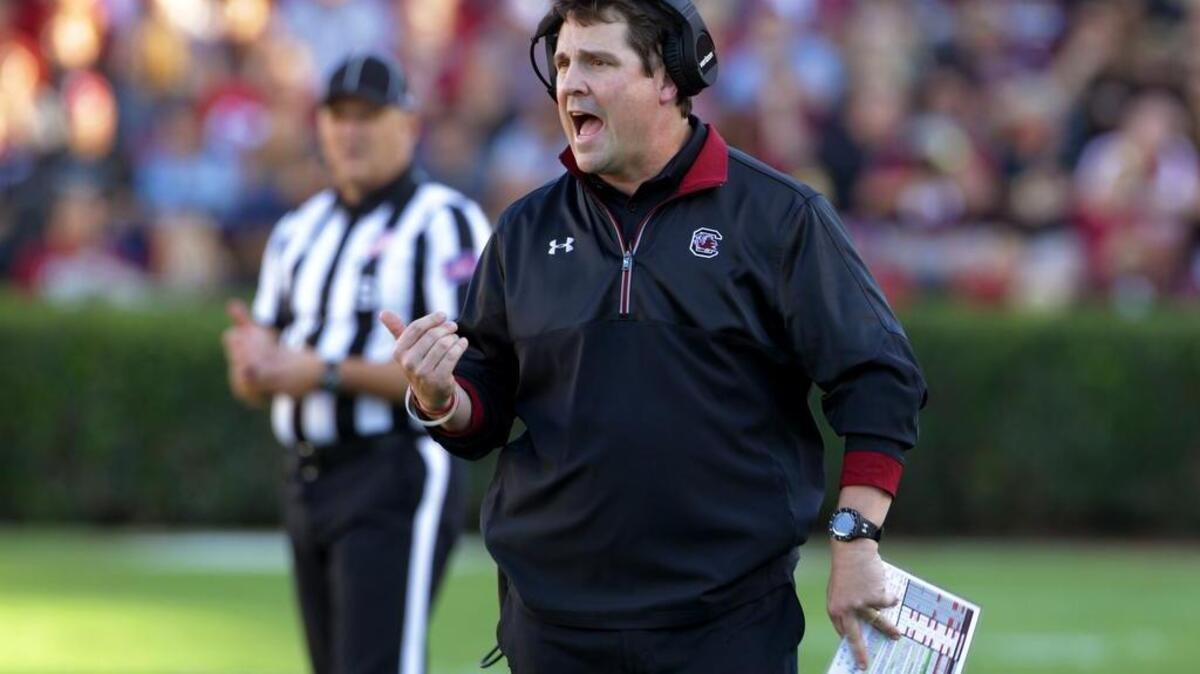 South Carolina Gamecocks head coach Will Muschamp