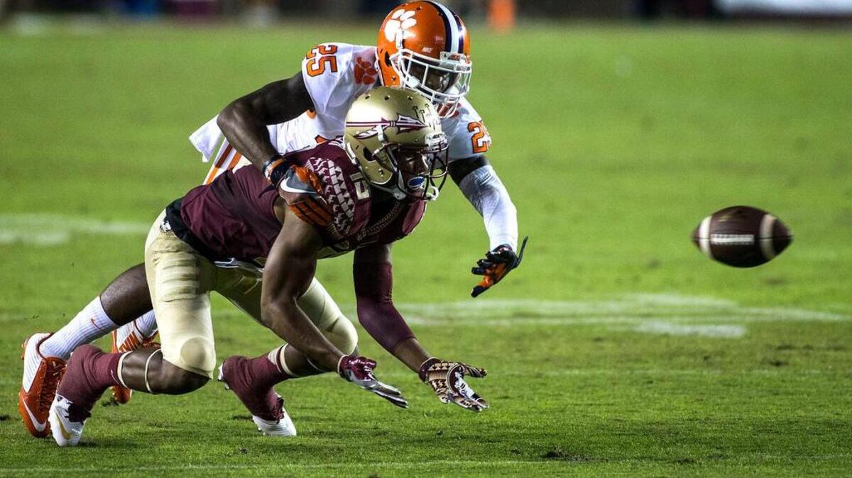 Clemson cornerback Cordrea Tankersley leads the Tigers in pass breakups this season.