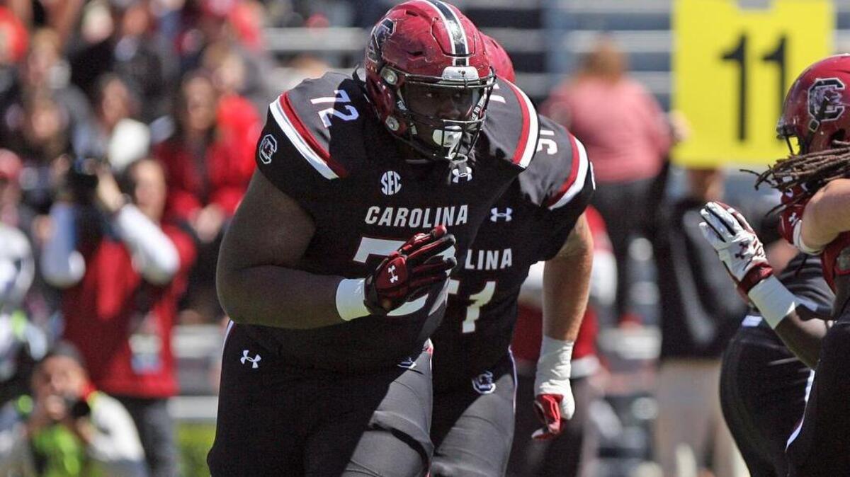 South Carolina offensive lineman Donell Stanley
