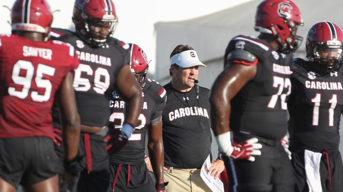 South Carolina coach Will Muschamp