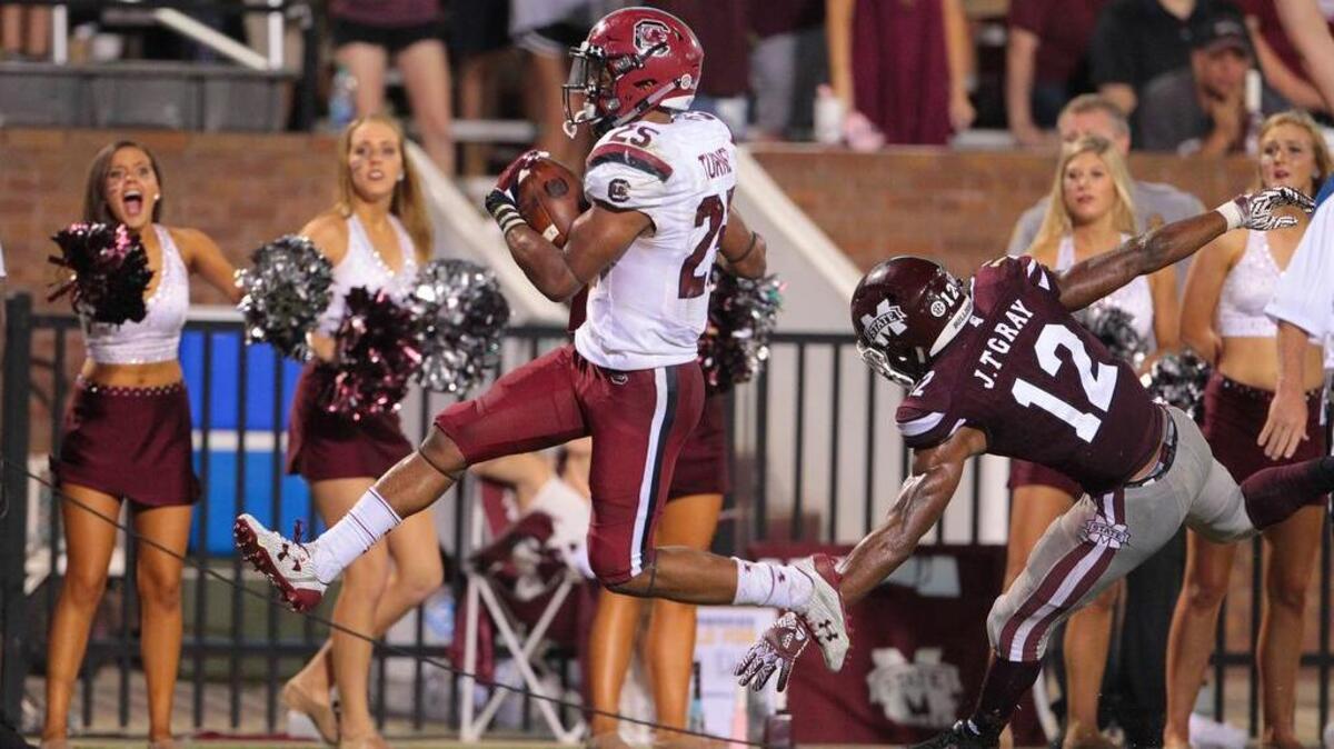 South Carolina has scored 27 points this season, all in the second half.