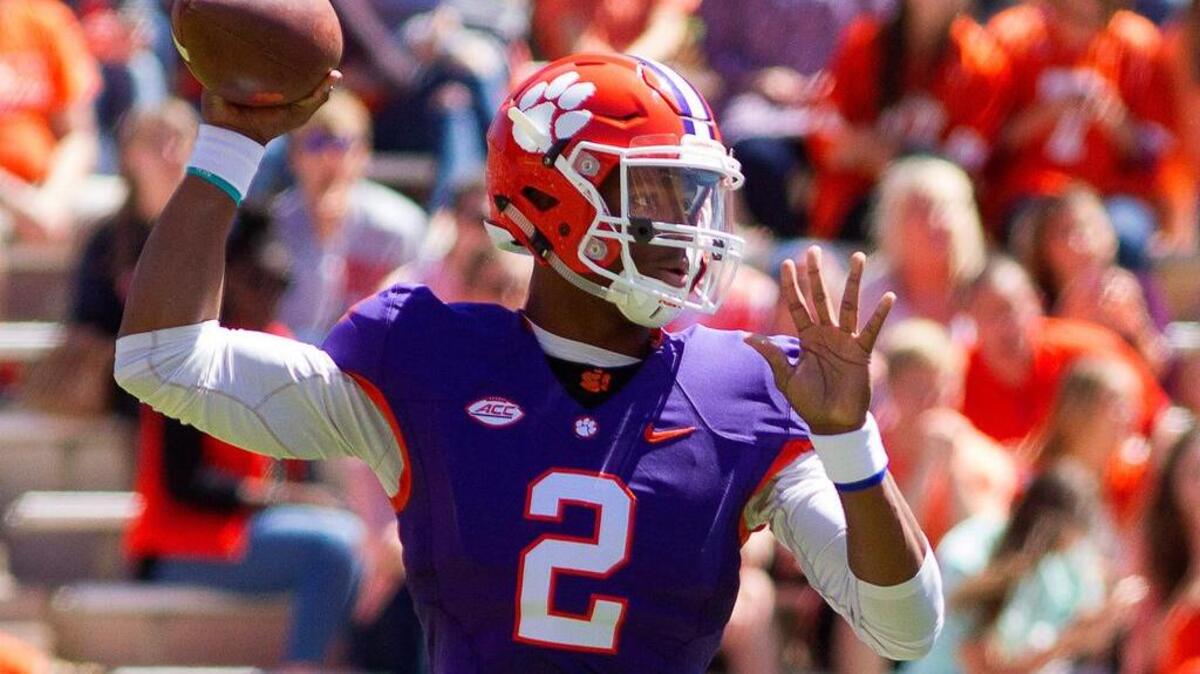 Kelly Bryant (pictured), Tucker Israel and Zerrick Cooper will battle for the Clemson starting quarterback job this spring, while a couple of talented incoming freshmen in Hunter Johnson and Chase Brice could compete for playing time in 2017 as well.