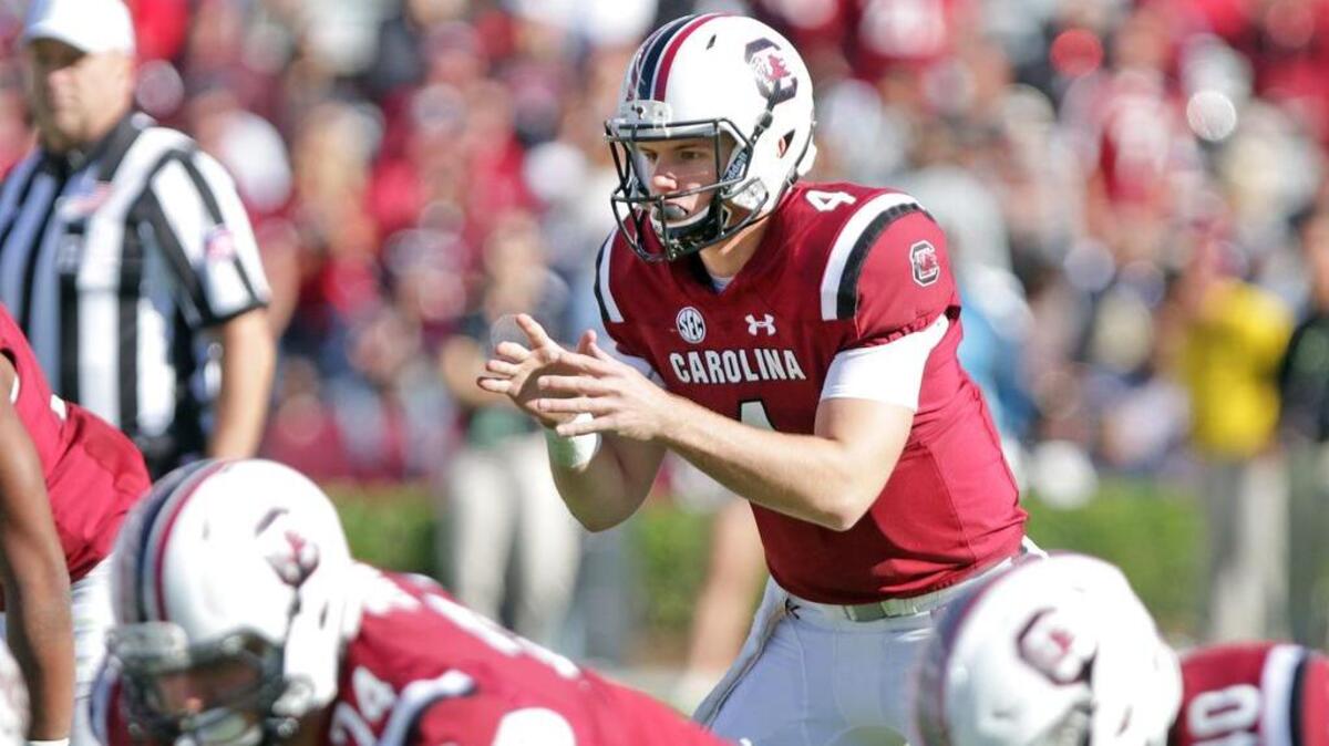 South Carolina would like to run the ball half the time on first down, Will Muschamp said, and throw the ball the other half.
