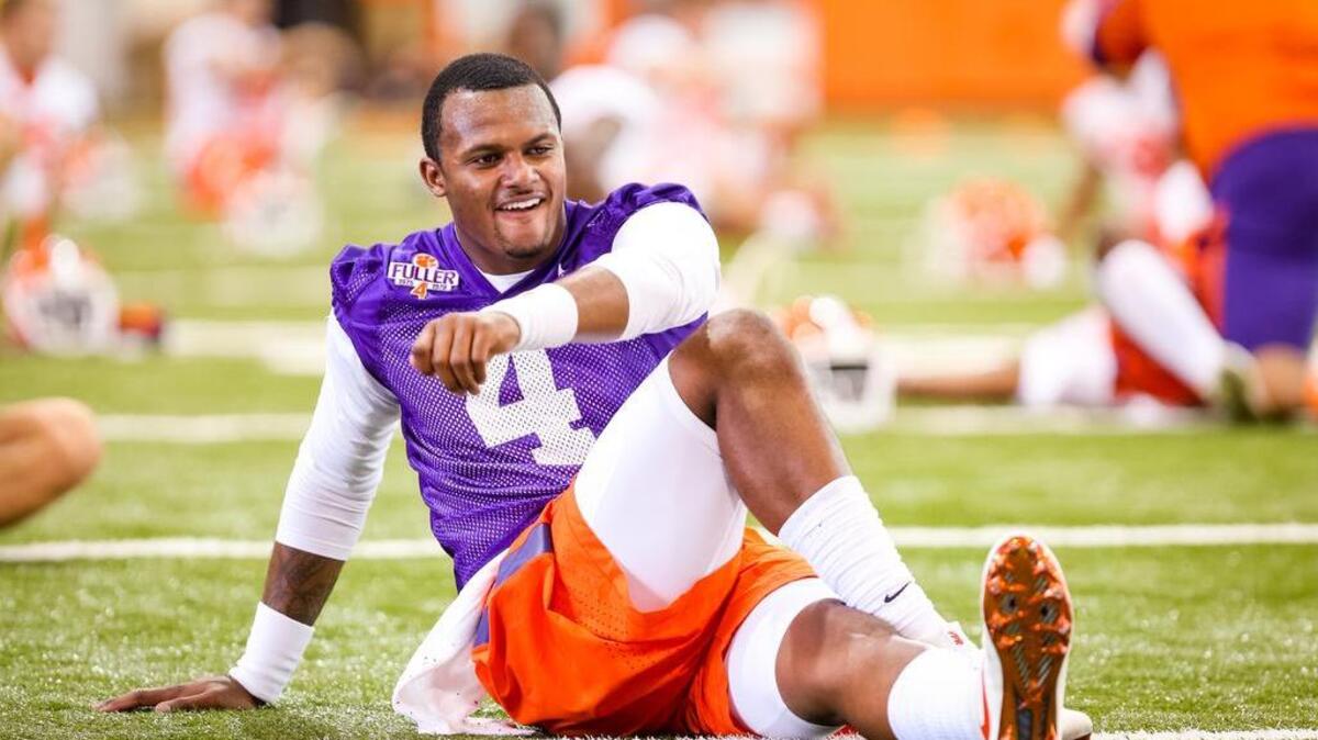 Clemson quarterback Deshaun Watson