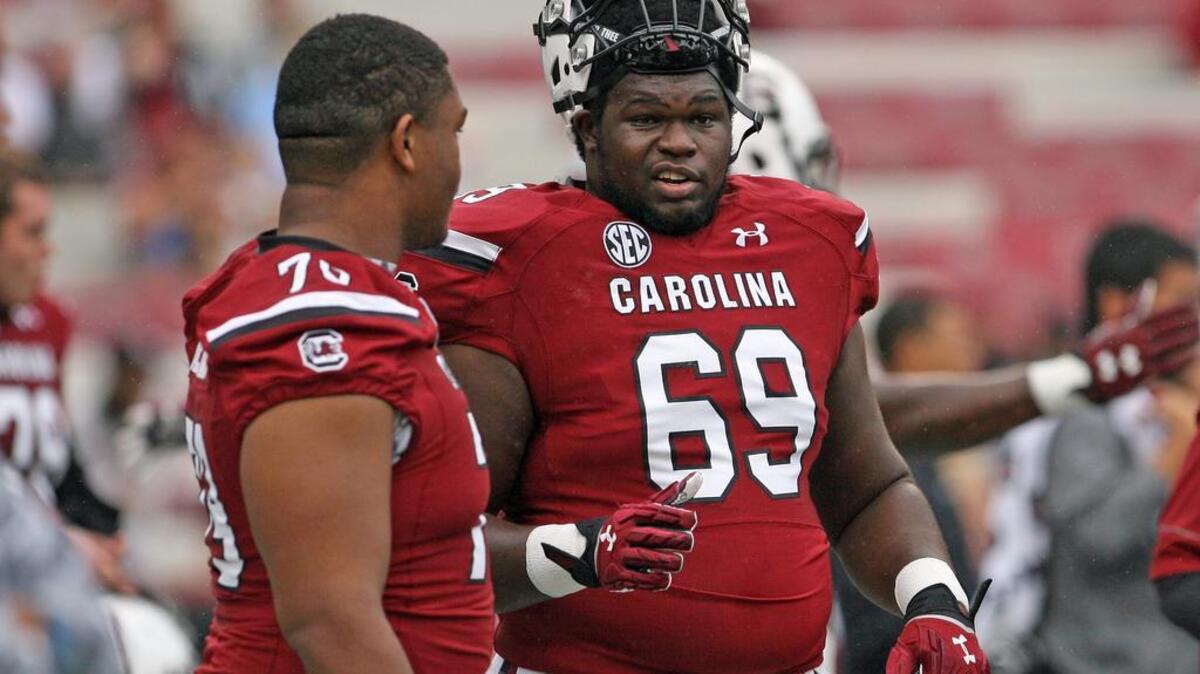Offensive lineman D.J. Park seems to have secured a starting spot.