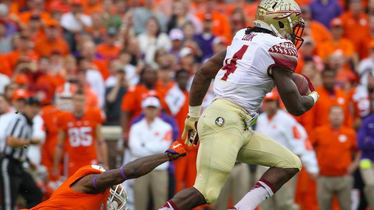 Florida State running back Dalvin Cook rushed for 194 yards last season against Clemson.