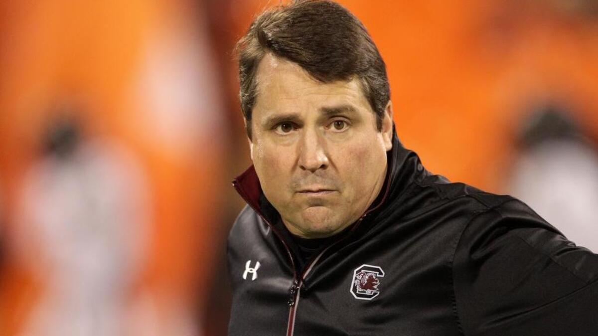 South Carolina head coach Will Muschamp