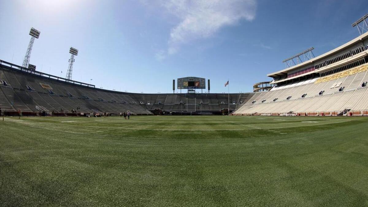 A general view of Legion field