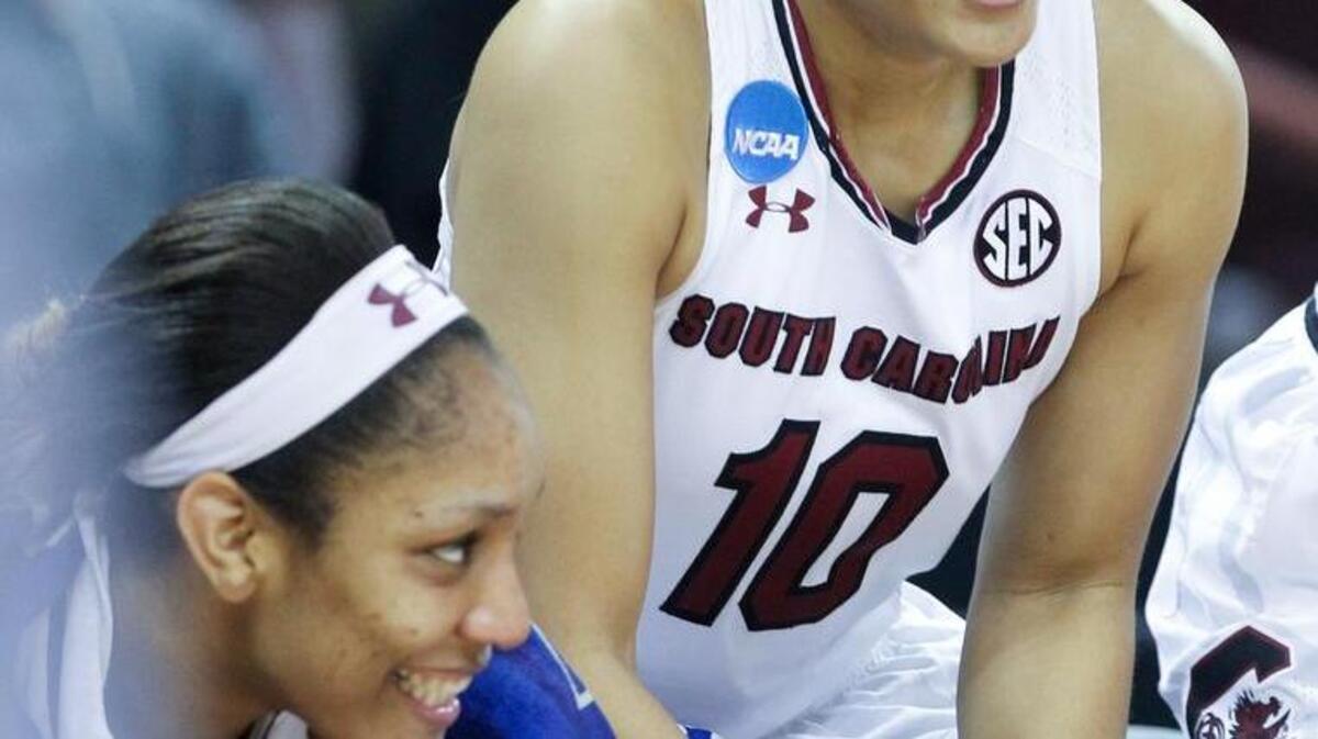 South Carolina's Allisha Gray (10)