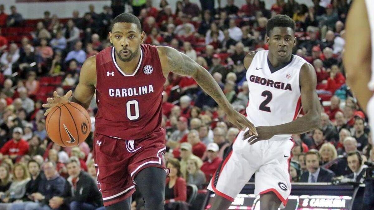 Sindarius Thornwell drives on Wednesday.