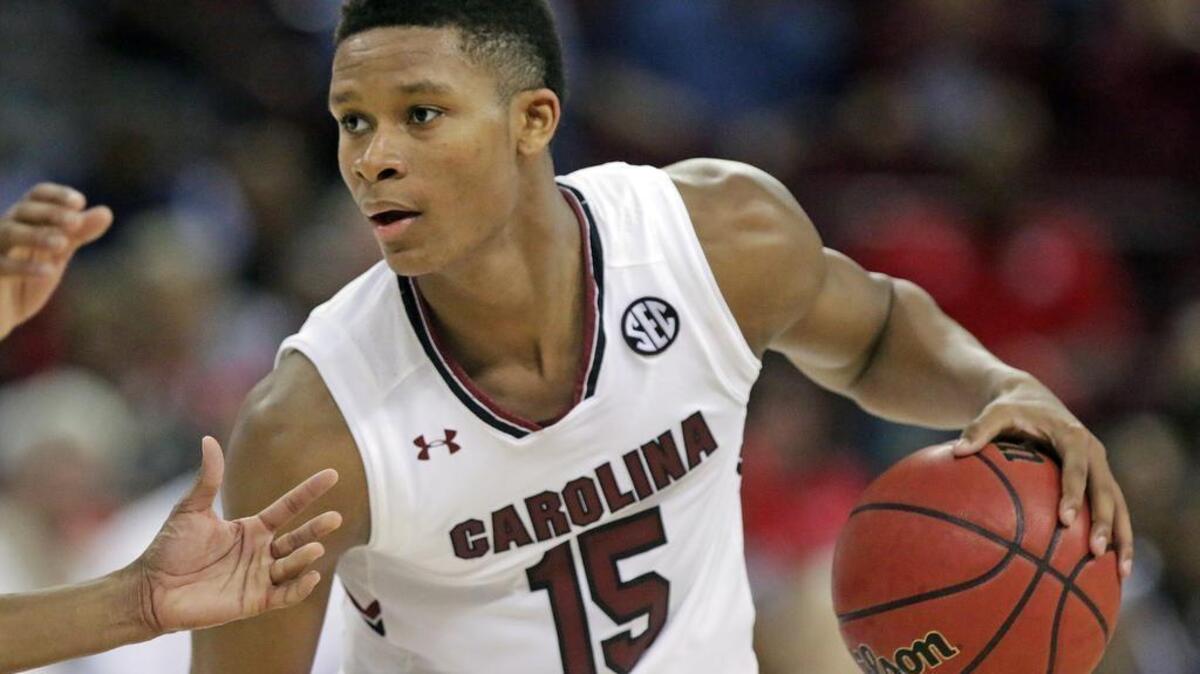 South Carolina basketball's PJ Dozier