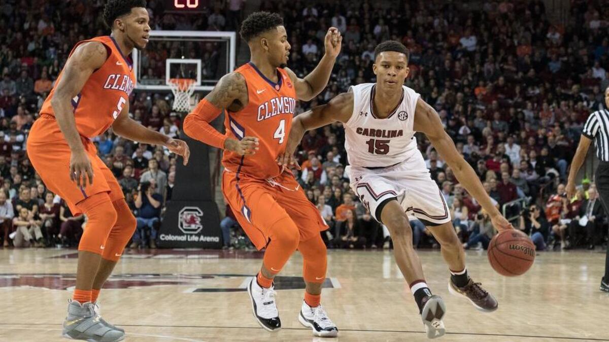 South Carolina’s loss to Clemson, the Tigers’ first road win over a ranked opponent in their history, knocked the Gamecocks from the Top 25.