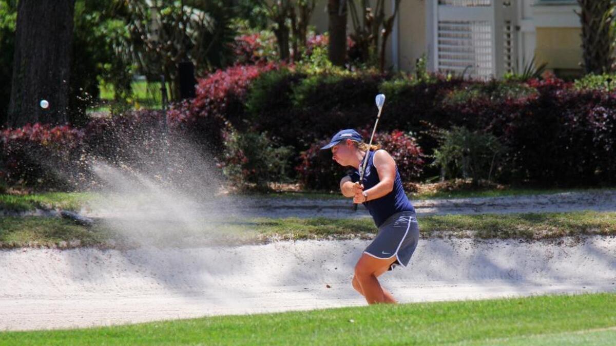 Golfers practiced Thursday, April 20, 2017, for The Big East Women’s Golf Championship on Callawassie Island.
