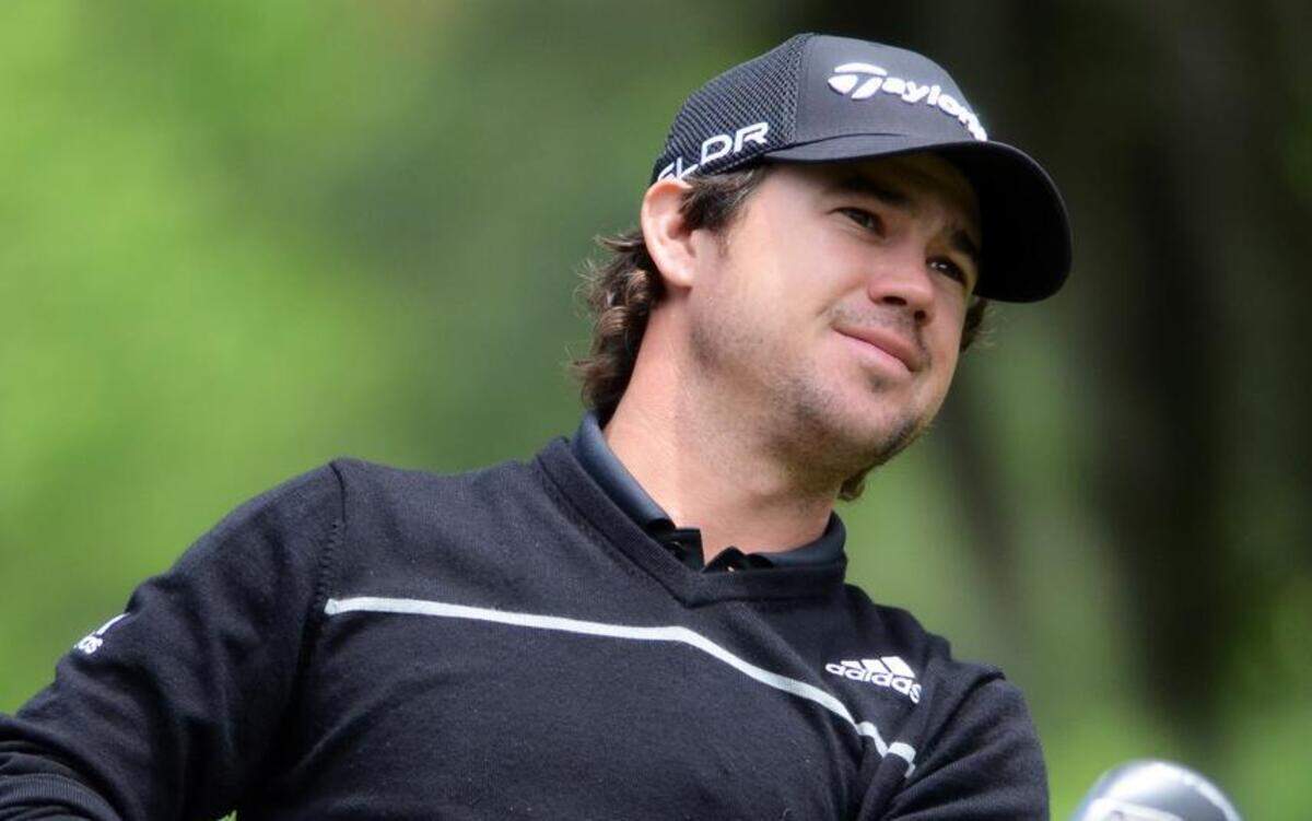 Brian Harman watches his tee shot on No. 3 during the final round of the 2014 RBC Heritage Presented by Boeing at Harbour Town Golf Links. Harman ended the tournament in a tie for seventh place with Jim Furyk.