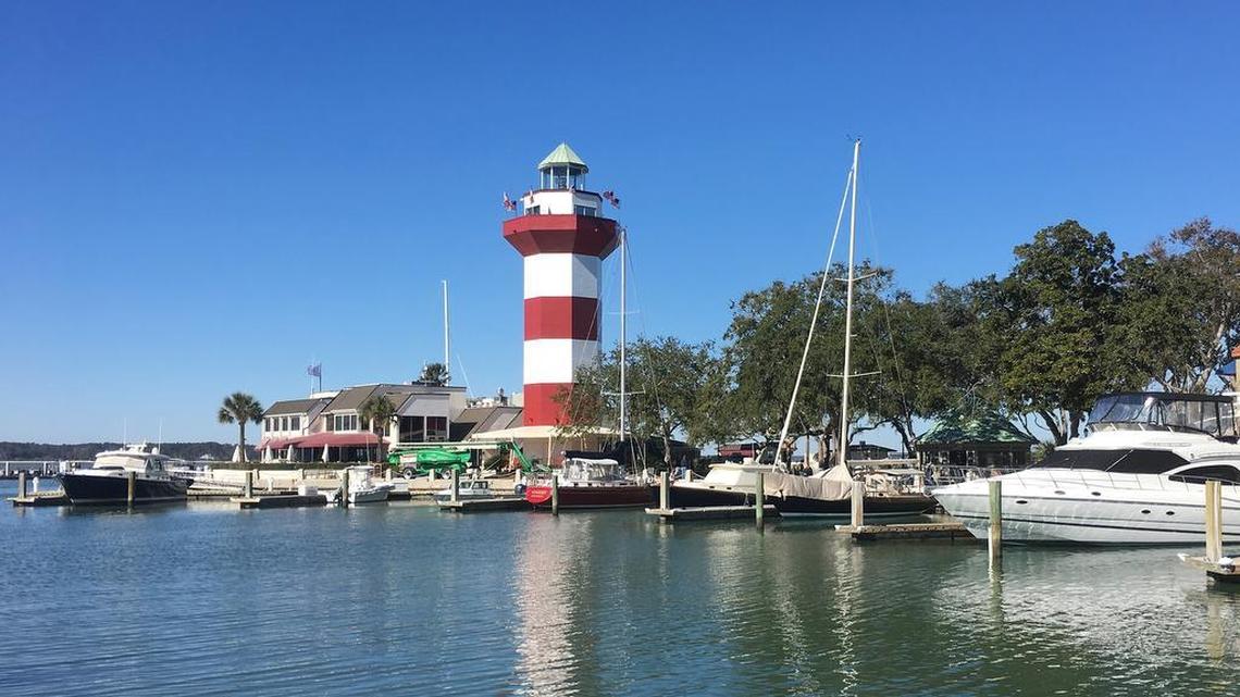 Harbour Town is located inside Hilton Head’s Sea Pines Resort.