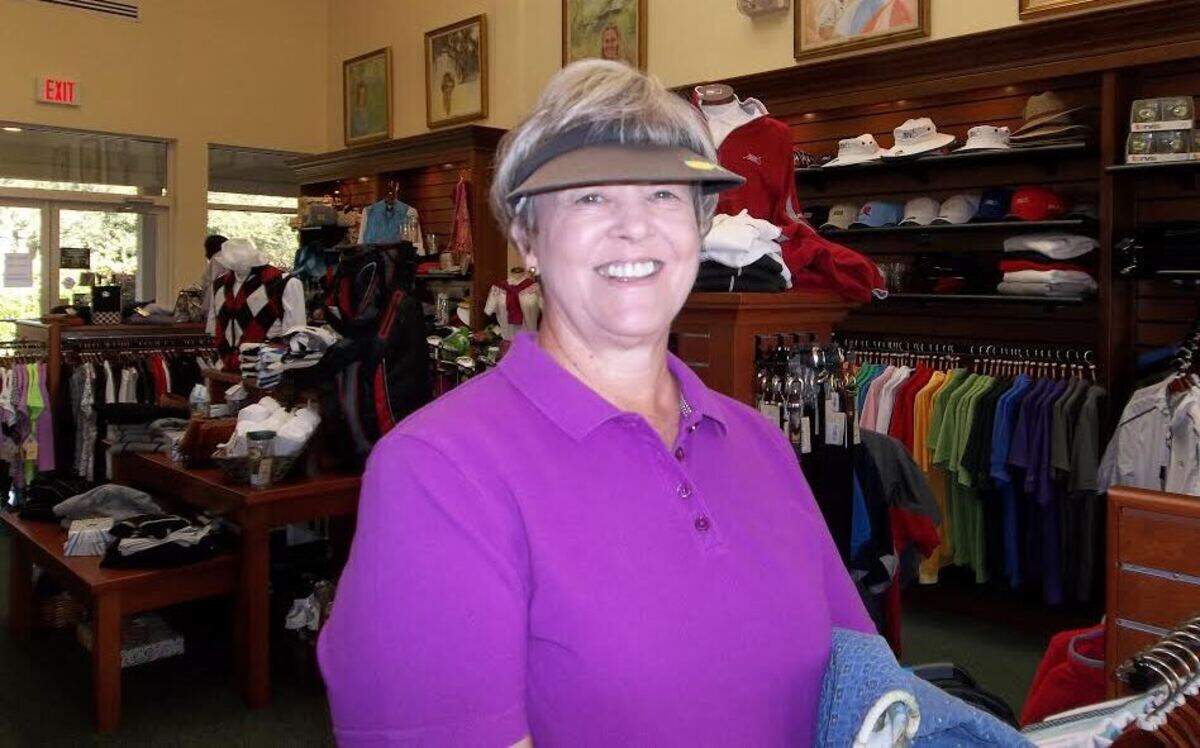 Linda McCarron had two holes-in-one on the same hole in one week at Moss Creek.