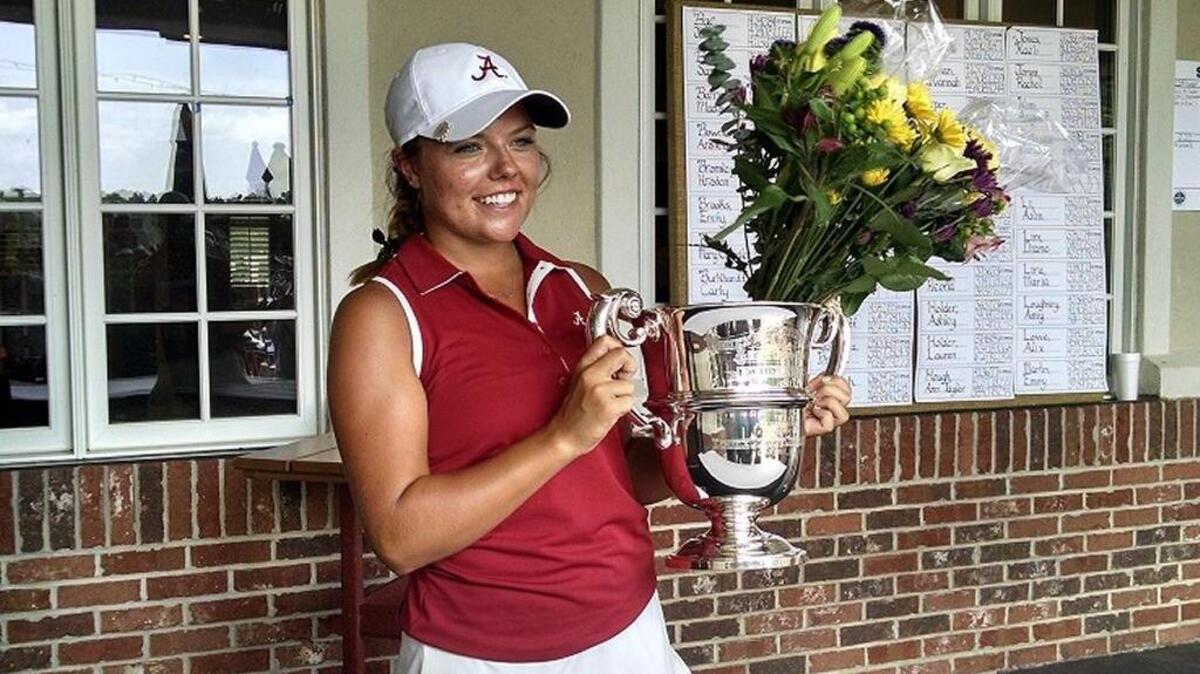 Lexington’s Lauren Stephenson made up a 3-shot deficit over the final nine to win the Women’s Eastern Amateur title in a playoff