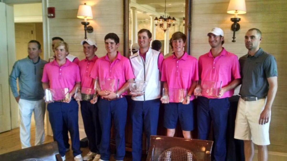The College of Charleston wins the Colleton River Collegiate in its second tournament since losing teammate Jackson Moore in a fatal auto accident.