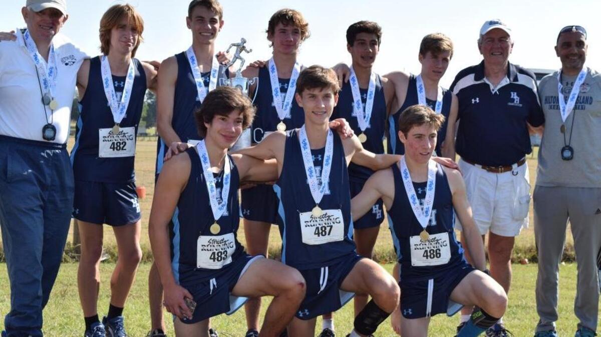 Hilton Head cross country coach Bill Wrightson was named Class 4A boys cross country coach of the year. The Seahawks won the Class 4A title and the Hilton Head girls came in second.