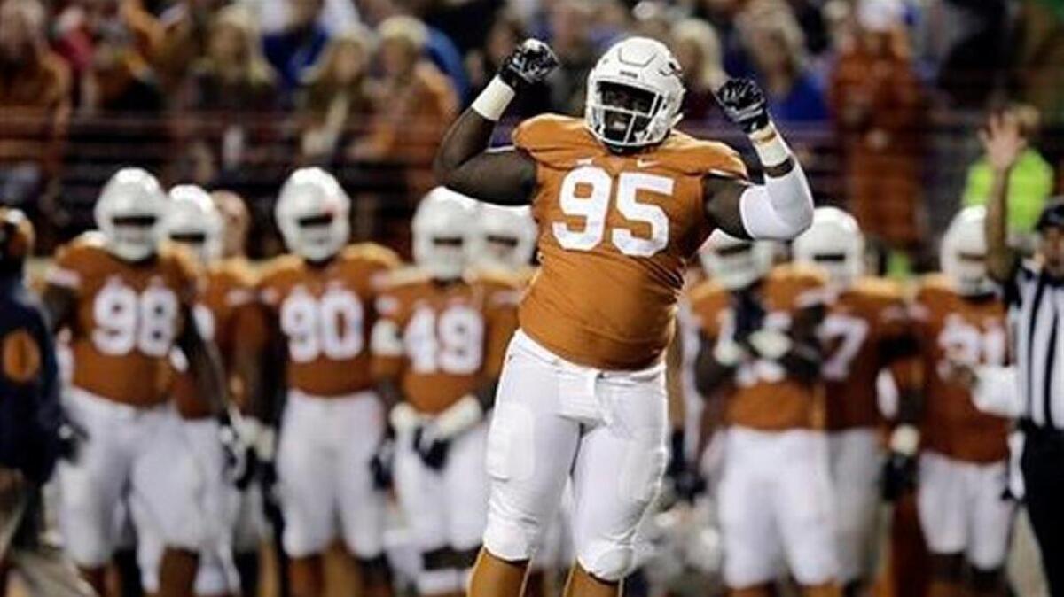 Former Hilton Head Island standout Poona Ford hopes to hear his name called during the NFL Draft, which begins Thursday and runs through Saturday.