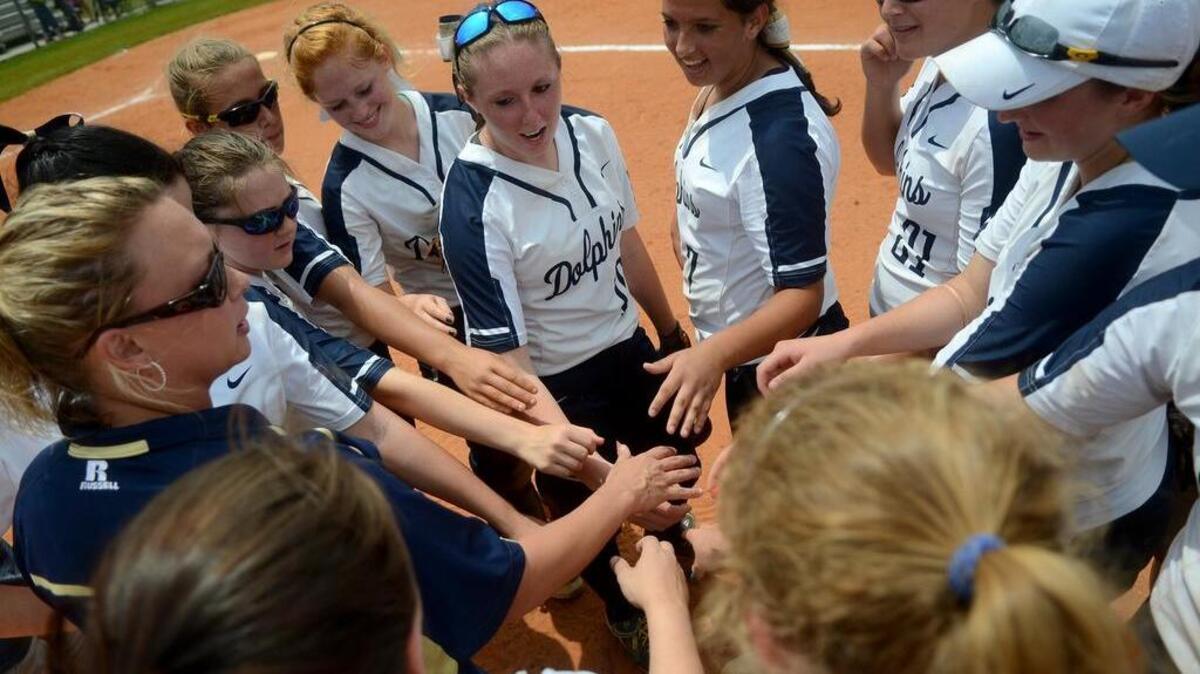 Battery Creek's softball team takes a moment to celebrate after winning against Andrews High School in their AA playoff game on Saturday, April 30, 2016 at Battery Creek High School in Beaufort. Battery Creek won 3-1 over Andrews.