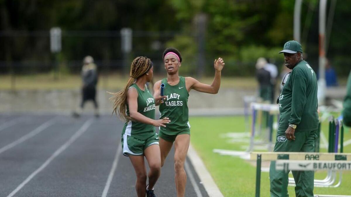 Photographs from the Beaufort Track Classic on Saturday, April 2, 2016 at Beaufort High School on Lady's Island.