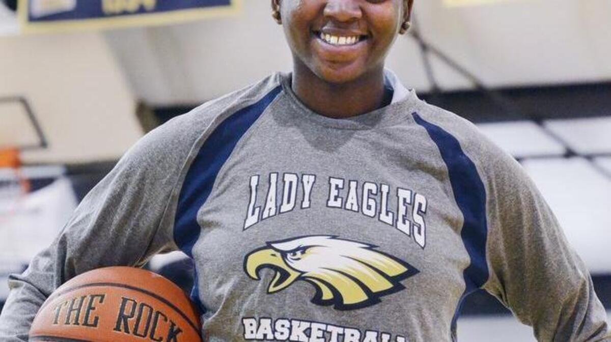 Hilton Head Christian’s Ziaira Doe, the Island Packet/Beaufort Gazette Girls’ Basketball Player of the Year, poses for a photograph Wednesday in the school’s gym.