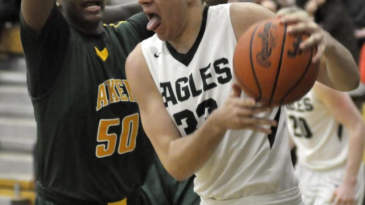 Beaufort High School's Matt Garay, drives the ball against Aiken on Tuesday night in the playoffs.