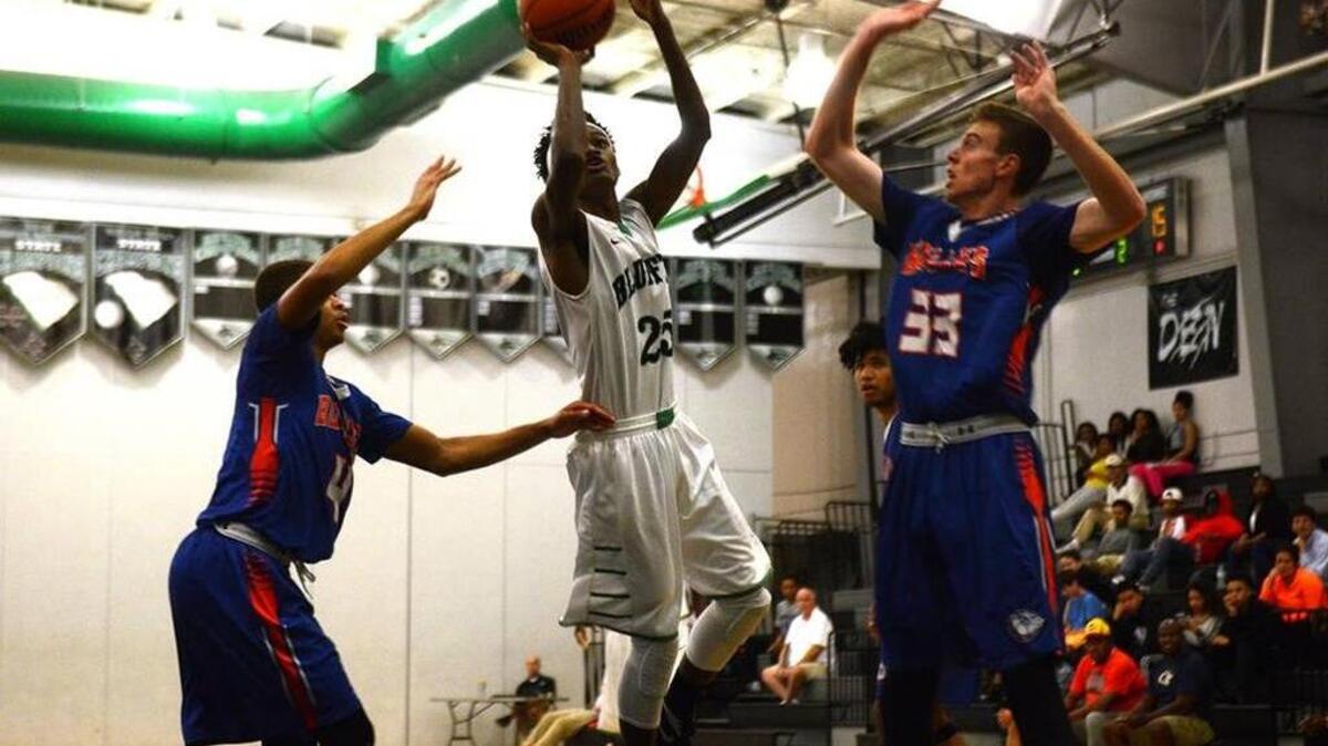 Bluffton’s Javonne Watson drives the lane against The Bolles School in the title game of the 2015 Bobcat Classic basketball tournament at Bluffton High. The Bobcats enter this year’s edition just getting all the pieces of their squad together.