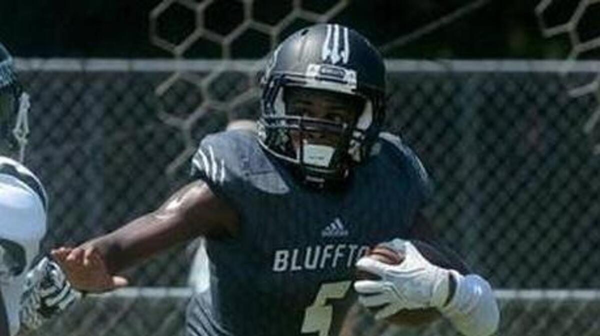 Bluffton receiver Jermaine Patterson won’t play in next week’s Shrine Bowl.