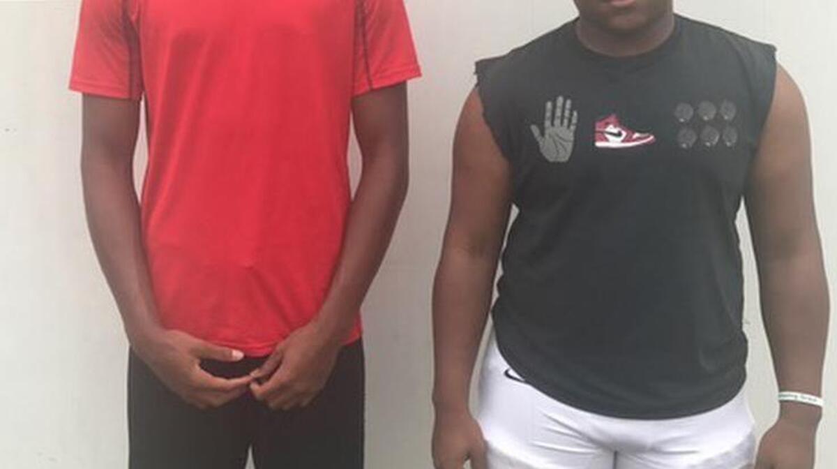 Ronald Zimmerman, left, and Freddie Aiken are Ridgeland-Hardeeville’s key returners.