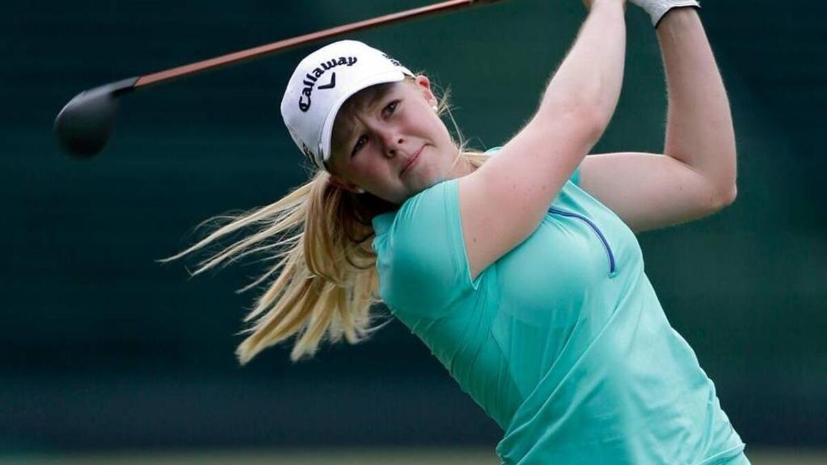 Hilton Head Island’s Stephanie Meadow, a late addition to the field for the Olympic tournament in Brazil, placed third at the 2014 U.S. Women’s Open at Pinehurst.