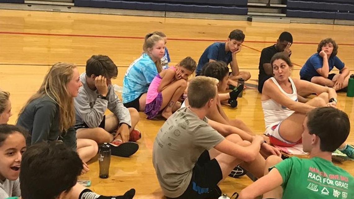Running camp’s purpose: Not just better athletes but better people