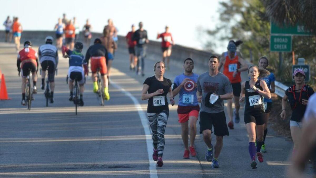 File Photo of marathon from Feb. 11, 2017.