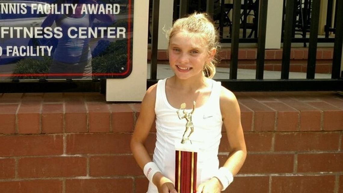 Bluffton girl cruises to title at state Junior Hardcourts